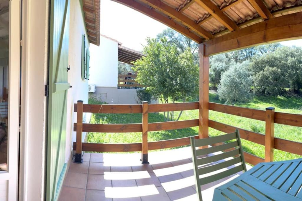 Maison Au Calme Avec Piscine Et Climatisation Sollacaro Eksteriør billede